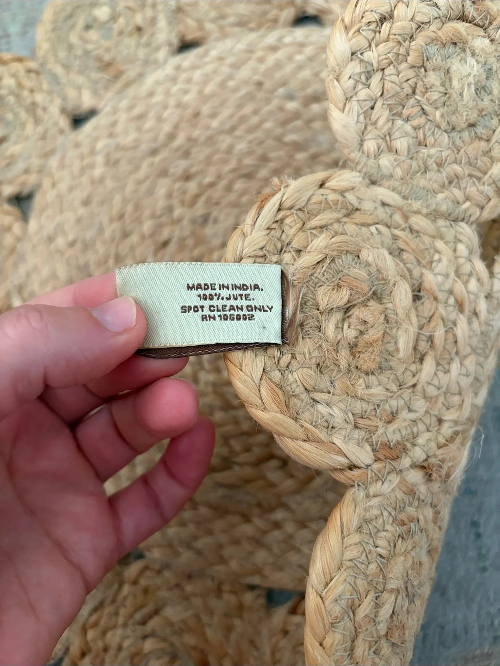 Jute natural woven Placemats- 4